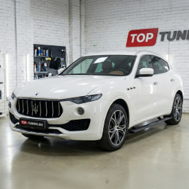 Выдвижные пороги ступени RRS для Maserati Levante (2016+)
