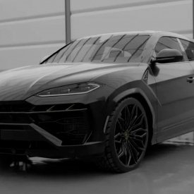 Сплиттер переднего бампера Largenda для Lamborghini Urus SE