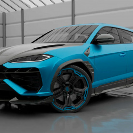 Вставка Largenda для переднего бампера Lamborghini Urus SE