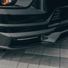 Сплиттер Esthete на передний бампер Cadillac Escalade 5 (2024+, рестайлинг) — Larte Design