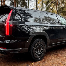 Спойлер Esthete на крышку багажника Cadillac Escalade 5 (2024+, рестайлинг)