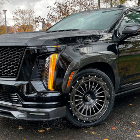 Капот Esthete для Cadillac Escalade 5 (2024+, рестайлинг)