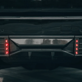 Диффузор Esthete заднего бампера Cadillac Escalade 5 (2024+, рестайлинг)