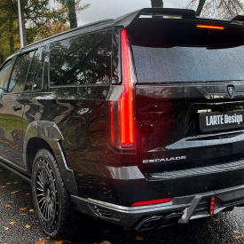 Диффузор Esthete заднего бампера Cadillac Escalade 5 (2024+, рестайлинг)