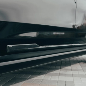 Молдинги Esthete на двери Cadillac Escalade 5 (2024+, рестайлинг)