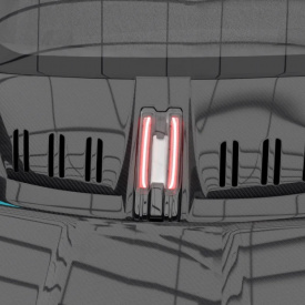 Решетка моторного отсека Larte Edition для Porsche 911 Carrera