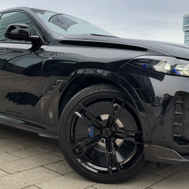 Сплиттер Larte Design Lite передненго бампера BMW X6 G06 LCI