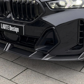 Сплиттер Larte Design Lite передненго бампера BMW X6 G06 LCI