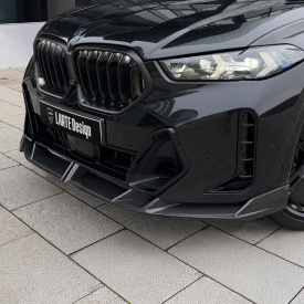 Сплиттер Larte Design Lite передненго бампера BMW X6 G06 LCI