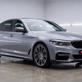Элероны под М-Sport пороги для BMW 5 G30 / G31 (черные)