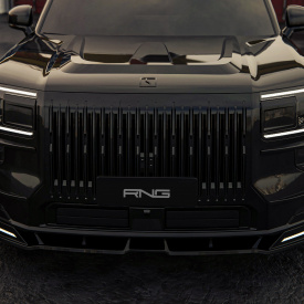 Сплиттер Renegade с ДХО на передний бампер ZEEKR 9X