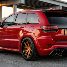 Двуствольные насадки Renegade Tyrannos V3 на выхлоп Jeep Grand Cherokee WK2