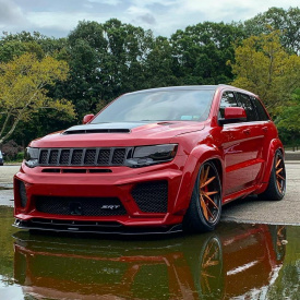 Капот Renegade Tyrannos V3 для Jeep Grand Cherokee WK2