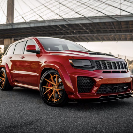 Решетка радиатора Renegade Tyrannos V3 для Jeep Grand Cherokee WK2
