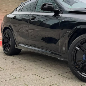 Накладки Larte Design Lite на пороги BMW X6 G06 LCI