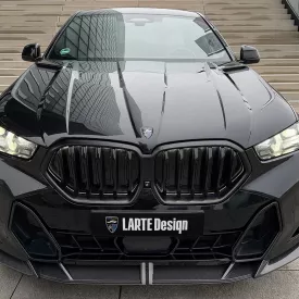 Диффузор Larte Design Lite для заднего бампера BMW X6 G06 LCI