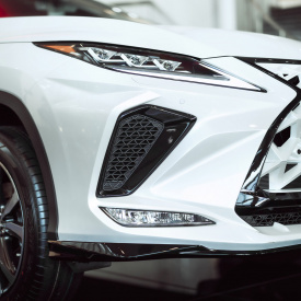 Передний бампер MTR Design (в сборе) для Lexus RX (2019-2022)