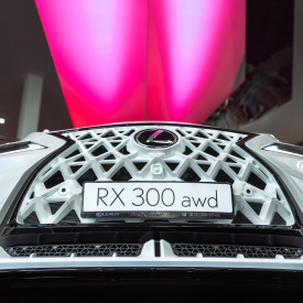 Передний бампер MTR Design (в сборе) для Lexus RX (2019-2022)