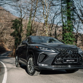 Задний бампер MTR Design (в сборе) для Lexus RX (2019-2022)