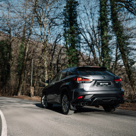 Задний бампер MTR Design (в сборе) для Lexus RX (2019-2022)