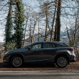 Задний бампер MTR Design (в сборе) для Lexus RX (2019-2022)