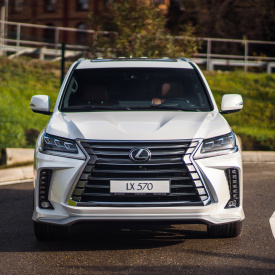 Передний бампер MTR Design (в сборе) для Lexus LX 450d / 570 (2015-2021, J201, рестайлинг 2)