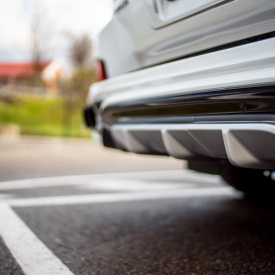 Заднийй бампер MTR Design (в сборе) для Lexus LX 450d / 570 (2015-2021, J201, рестайлинг 2)