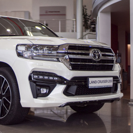 Передний бампер MTR Design (в сборе) для Toyota Land Cruiser 200 (2015-2021. J200)