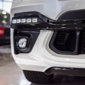 Передний бампер MTR Design (в сборе) для Toyota Land Cruiser 200 (2015-2021. J200)