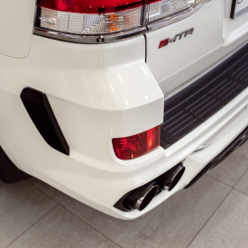 Задний бампер MTR Design (в сборе) для Toyota Land Cruiser 200 (2015-2021. J200)