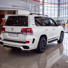 Задний бампер MTR Design (в сборе) для Toyota Land Cruiser 200 (2015-2021. J200)