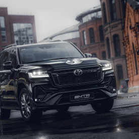 Передний бампер MTR Design (в сборе) для Toyota Land Cruiser 300 (2021+, J300)