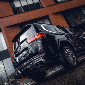 Задний бампер MTR Design (в сборе) для Toyota Land Cruiser 300 (2021+, J300)