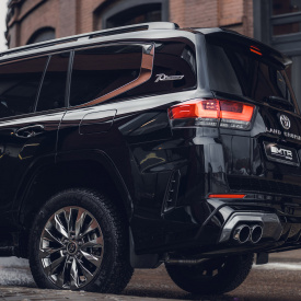 Задний бампер MTR Design (в сборе) для Toyota Land Cruiser 300 (2021+, J300)