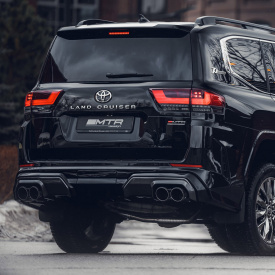 Задний бампер MTR Design (в сборе) для Toyota Land Cruiser 300 (2021+, J300)