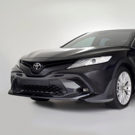 Решетка радитора MTR Design с накладками на передний бампер для Toyota Camry (2017-2020, XV70)