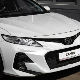 Передний бампер MTR Design (в сборе) для Toyota Camry (2020+, XV70)