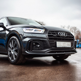 Передний бампер MTR Design (в сборе) для Audi Q5 S-line (2017-2020)
