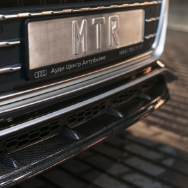 Передний бампер MTR Design (в сборе) для Audi Q7 S-line (2015-2019)