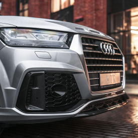 Передний бампер MTR Design (в сборе) для Audi Q7 S-line (2015-2019)