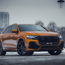 Передний бампер MTR Design (в сборе) для Audi Q8 (4M80, 2018-2023)