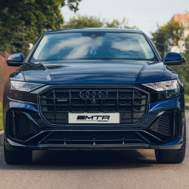Передний бампер MTR Design (в сборе) для Audi Q8 (4M80, 2018-2023)