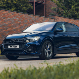 Передний бампер MTR Design (в сборе) для Audi Q8 (4M80, 2018-2023)