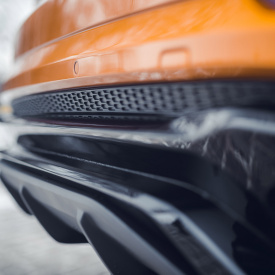 Задний бампер MTR Design (в сборе) для Audi Q8 (4M80, 2018-2023)