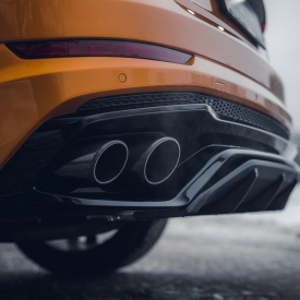 Задний бампер MTR Design (в сборе) для Audi Q8 (4M80, 2018-2023)