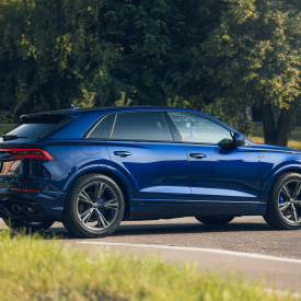 Задний бампер MTR Design (в сборе) для Audi Q8 (4M80, 2018-2023)