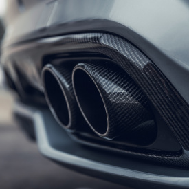 Задний бампер MTR Design (в сборе) для Porsche Cayenne (2017-2023, 9Y3)