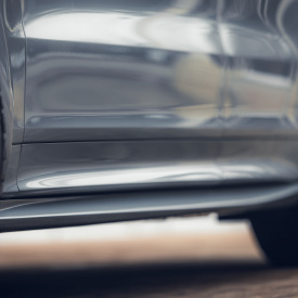 Карбоновые накладки MTR Design на пороги Porsche  Cayenne (2017-2023, 9Y0 / 9Y3)