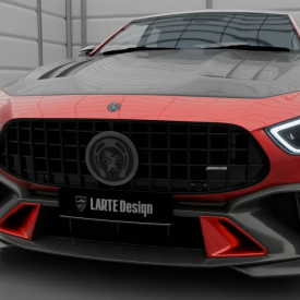 Центральная накладка Signature Larte Design для переднего бампера Mercedes AMG GT 63 (2017-2025)