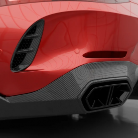 Диффузор Signature Larte Design для заднего бампера Mercedes AMG GT 63 (2017-2025)